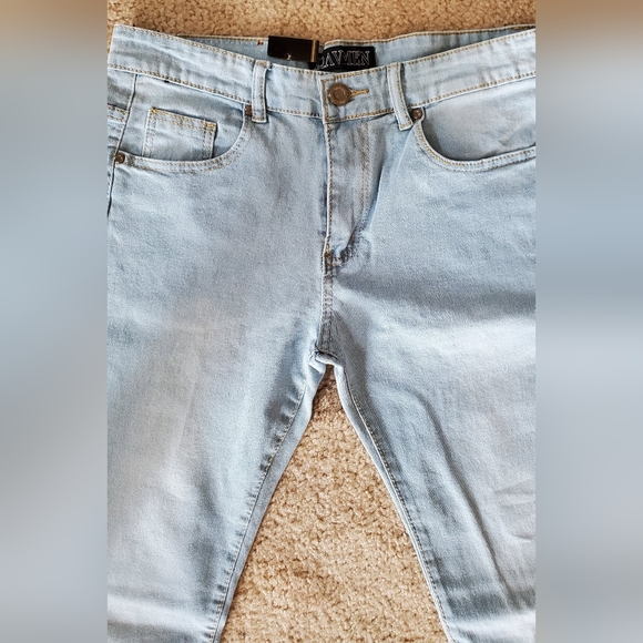 Skinny Jeans 32x32 Light Blue NWT - Picture 4 of 6